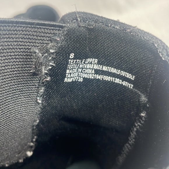 Merona Black Heeled Calf High Boot Size 8 - Picture 3 of 5